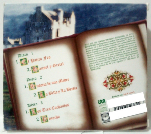 Gigantes De La Literatura Infantil Vol.2 Pinocho Patito 3 Cd (Usado)