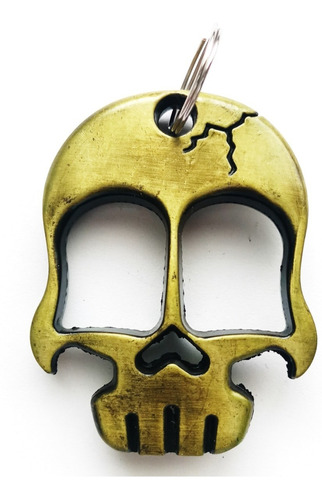 Imagen 1 de 7 de Boxer Manopla Skull De Acero Para Defensa Personal Puño