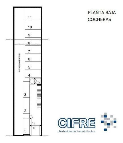 Departamento 3 Ambientes 2 Baños Posibilidad 1 Dorm Mas. Cochera A Estrenar