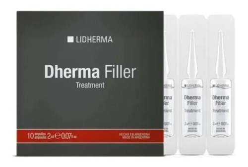 Lidherma Dherma Filler Treatment 10 Ampollas Anti Age