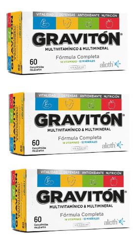 Gravitón Multivitamínico & Multimineral Combo X180 Comp.