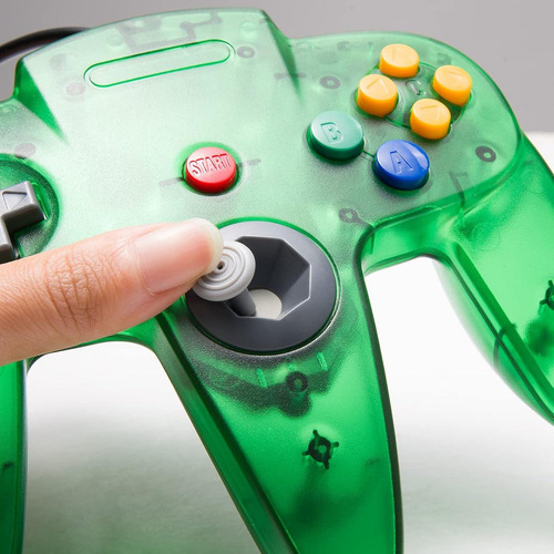 Controlador N64 Saffun 2 Joystick 10 Botones