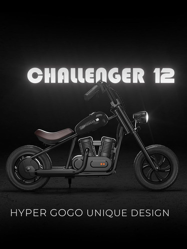 Hyper Gogo Motocicleta Eléctrica Para Niños, Verde Aguacate