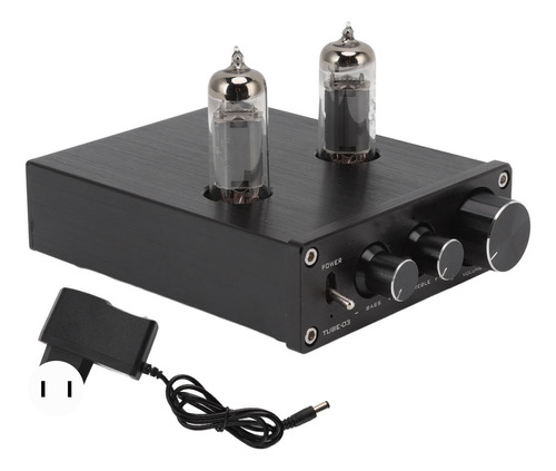 Receptor Estéreo Amp Tube 03 Amplificador Negro 6k4 Electron