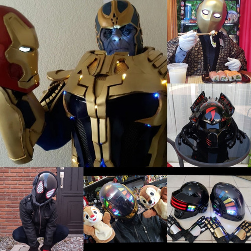 Casco Daft Punk, Halo, Astronauta, Personalizados, Dj Y Mas