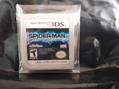 Spiderman Edge Of Time Nintendo 3ds
