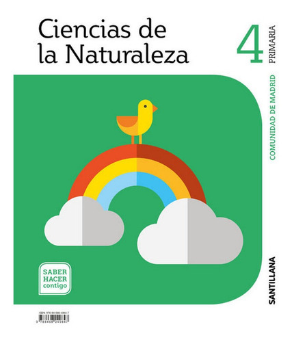 C.naturales 4prm Shcontigo Madrid, De Varios Autores. Editorial Santillana Educación, S.l., Tapa Blanda En Español