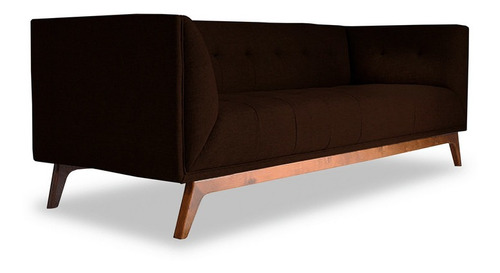 Sillones Sofa Cooper Suede Chocolate Mueble Sofa Salas