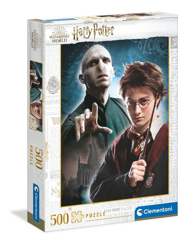 Rompecabezas Harry Potter Profecia 500 Pz Clementoni Italia Voldemort