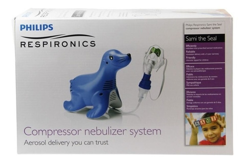 Especial nadie fotografía Nebulizador Con Compresor Sami The Seal Philips Respironics® | Meses sin intereses Especial nadie fotografía Nebulizador Con Compresor Sami The Seal Philips Respironics® | Meses sin intereses