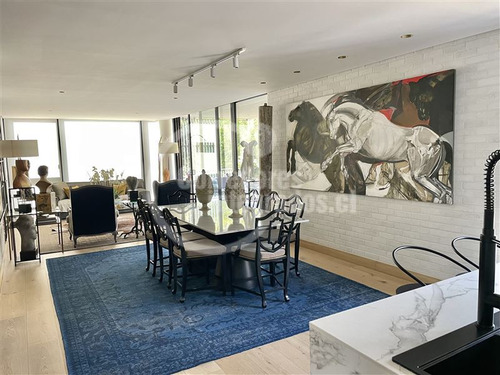 Imagen 9 de 18 de Departamento En Arriendo Amoblado Exclusivo Sector Vitacura