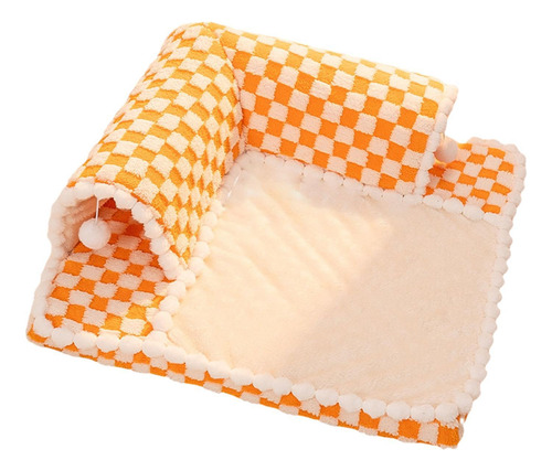 Cama Para Gatos De Interior, Juguete Interactivo Naranja M