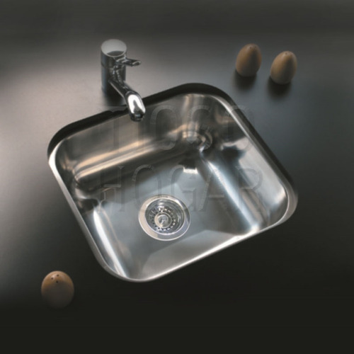 Imagen 3 de 10 de Bacha E28 34x29x15 Acero Inox Johnson 304 Pileta Sin Interes