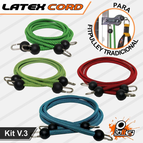 Kit Latex Cord P/ Fitpulley V.3