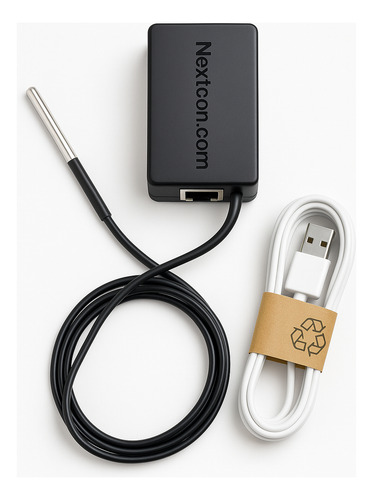 Termometro Snmp Zabixx - Ethernet Cabo - Sensor Temperatura