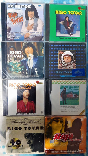  8 Cds De Rigo Tovar Sellados De Fabrica