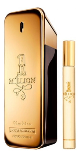 Kit de 1 millón de Paco Rabanne, Perfume Edt, 100 ml y 10 mg