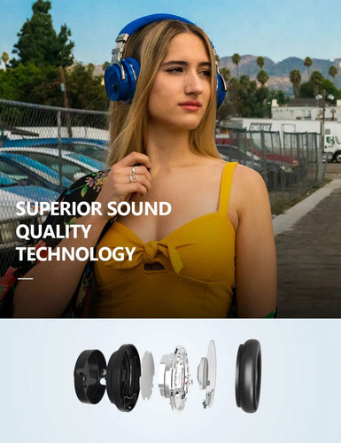 Auriculares Cowin E7 Con Micrófono Para Teléfono Y Pc
