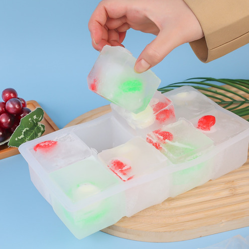 Molde De Hielo De Silicona, Herramientas De Cocina Flexibles