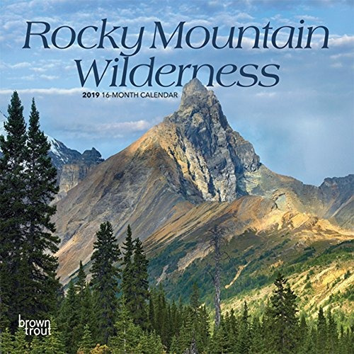 Rocky Mountain Wilderness 2019 7 X 7 Inch Monthly Mini Wall 