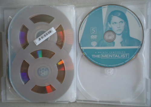 Mv4054 Box The Mentalist 5a Temporada 5 Dvds Originais