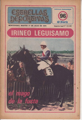Turf Jockey Irineo Leguisamo Fasciculo 1979 El Diario