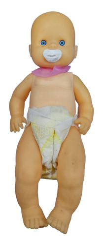 Bebe Muñeco Bebote Pañal Y Chupetejuguete Infantil 