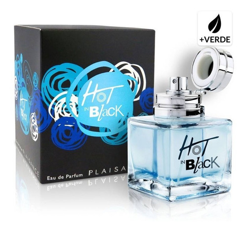 Perfume Mujer Hot In Black Edp 80 Ml Plaisance