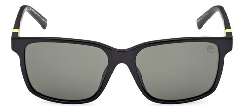 Lentes De Sol Verde Timberland Tb932601n Color Negro Varilla Negro Armazón Negro