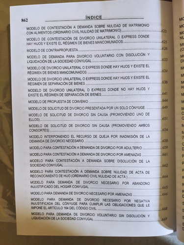 Imagen 7 de 10 de Formularios En Materia Familiar (leer Descripción)