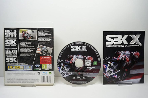 Sbk X Juego Ps3 Original Completo Fisico