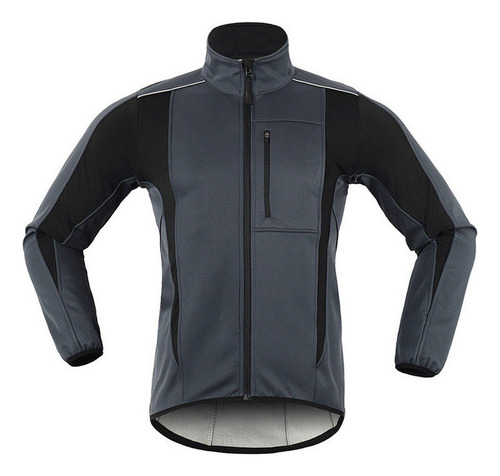 Chaqueta Cortavientos De Jersey Ciclista Cálido Para Hombre