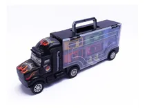 Comprar Camion Valija Porta Autos Mas 6 Autos Y 2 Conos Duende Azul