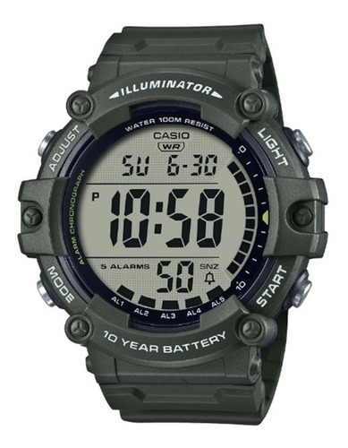 Reloj Casio Ae-1500whx-3a Wr 100m Agente Oficial Watchcenter
