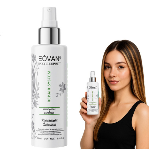 Bifásico De Reparación Amino Keratin System Eóvan 250 Ml