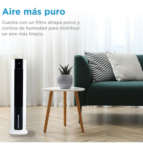 Ventilador Y Enfriador De Aire Midea 2en1 Icecool 7l Fresh 40.3 Cm 60 Blanco Negro Plástico 0