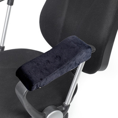 2 Almohadilla Para Reposabrazos, Soporte Para Codo, Negro
