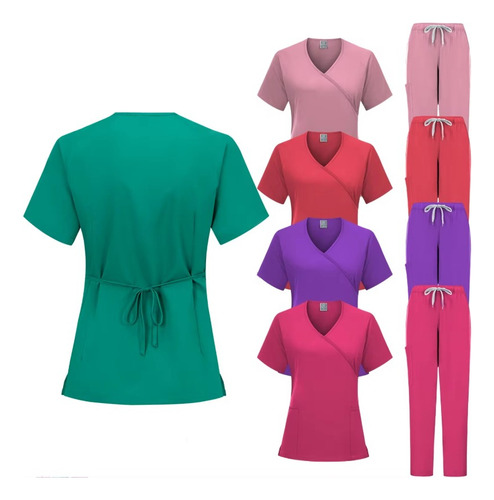 Conjunto De Uniformes Médicos, Uniforme Médico, Overol De Ci