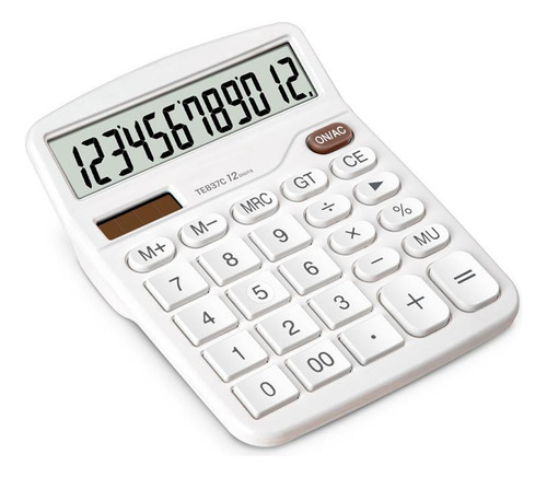 Calculadora De Escritorio Con Botones Grandes Y Pantalla Lcd