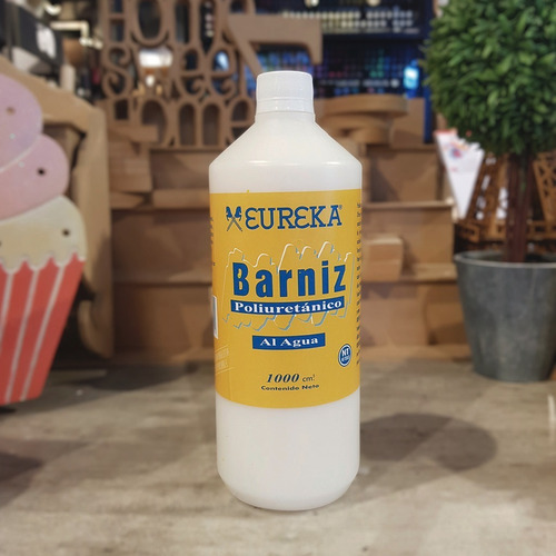 Barniz Poliuretánico Al Agua Eureka 1000 Ml