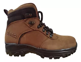 Bota Industrial Jeep 8000 Id 180137 Cafe Casquillo Hombre