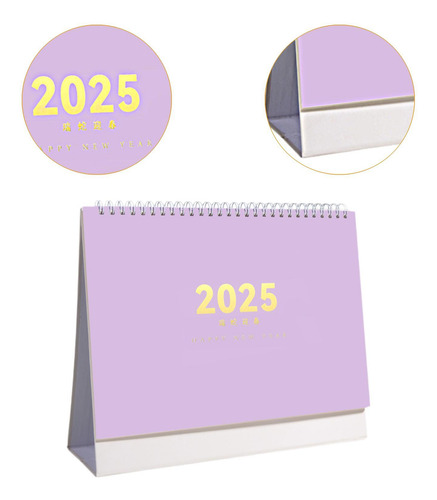 2025 Desktop Calendário Planejador Mensal Diário