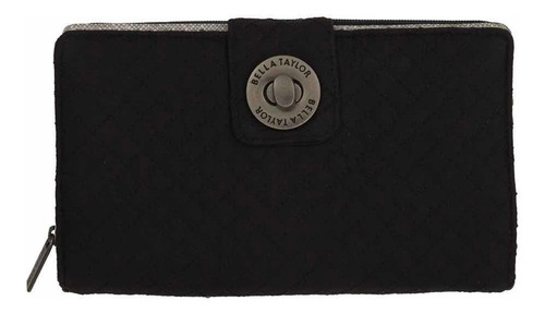 Oferta Cartera Bella Taylor Midnight Microfiber Cash Wallet