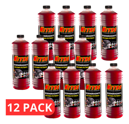 Nitro Desengrasante Maxima Potencia 12 Pack
