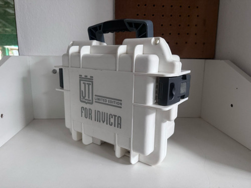 Estojo Invicta Branco Relógio Caixa Maleta Branco (Usado)