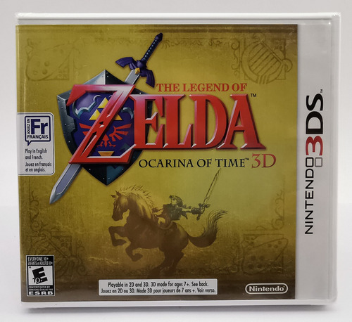 Legend Zelda Ocarina Of Time 3ds 2da Edición * R G Gallery