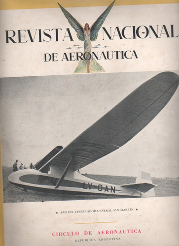 Antigua Revista Nacional De Aeronautica * Nº 4 - Año 1950  