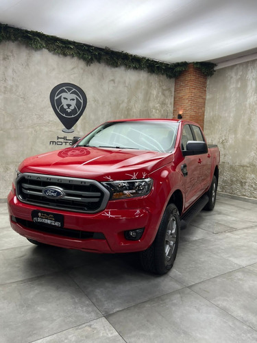 Imagem 4 de 9 de I/ford Ranger Xls Cd 2021/2022 Vermelha Diesel Autom.(2mkms)