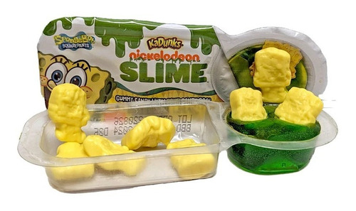Gomitas Afrutadas Bob Esponja Con Salsa Agria Slime Kadunks
