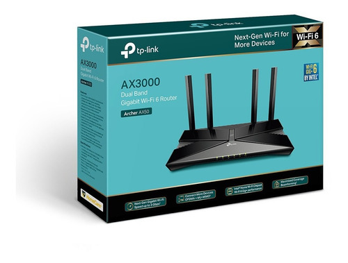 Router Tp-link Archer Ax50 Wi-fi 6 Doble Banda Ax3000